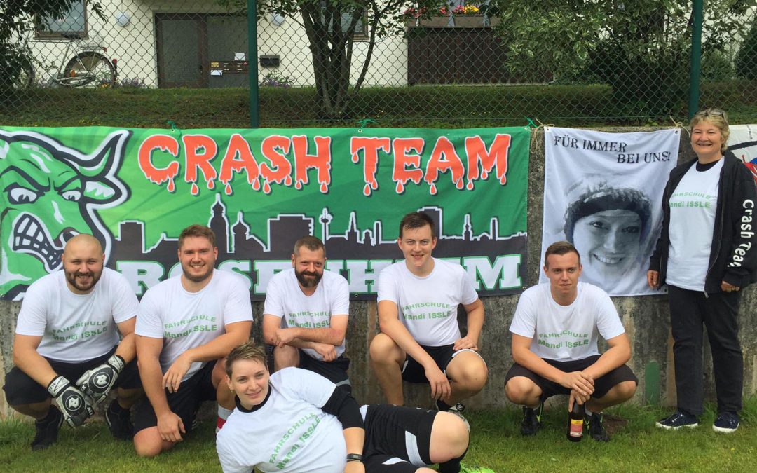 Crashteam beim IC Fußballturnier