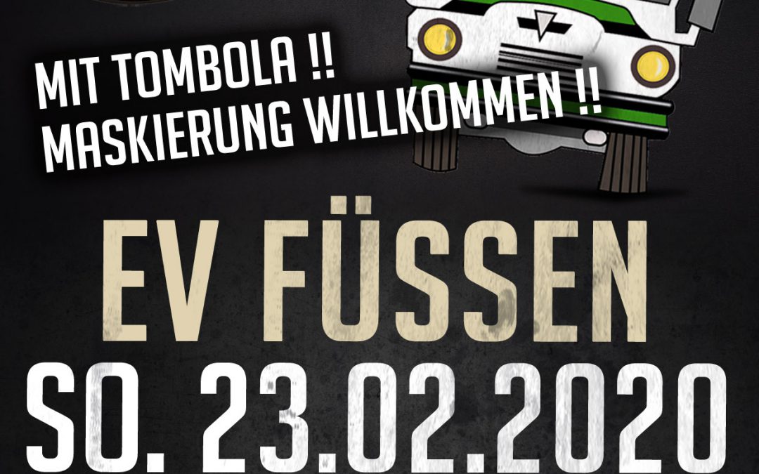 am 23.02.2020: Faschingsbus nach Füssen