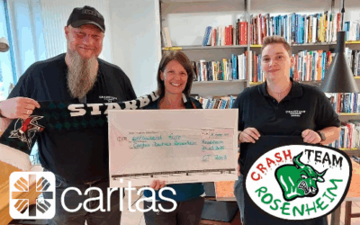 Crash Team spendet 1000.- für Sozialpsychiatrischen Dienst der Caritas